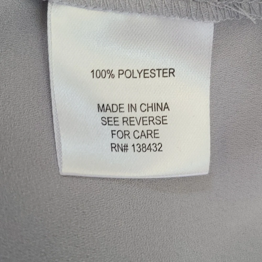 ModCloth Light Grey Top - Picture 7 of 8
